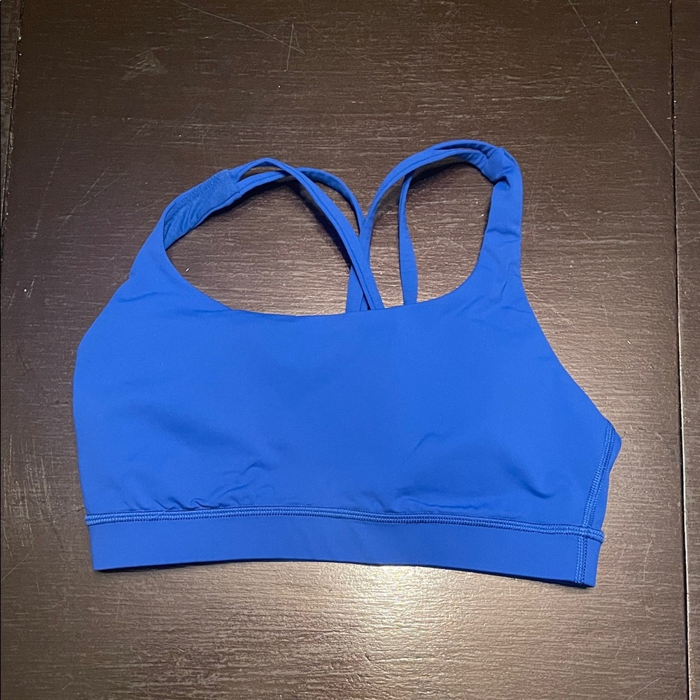 Lululemon Athletica Vibrant Blue Sports Bra
